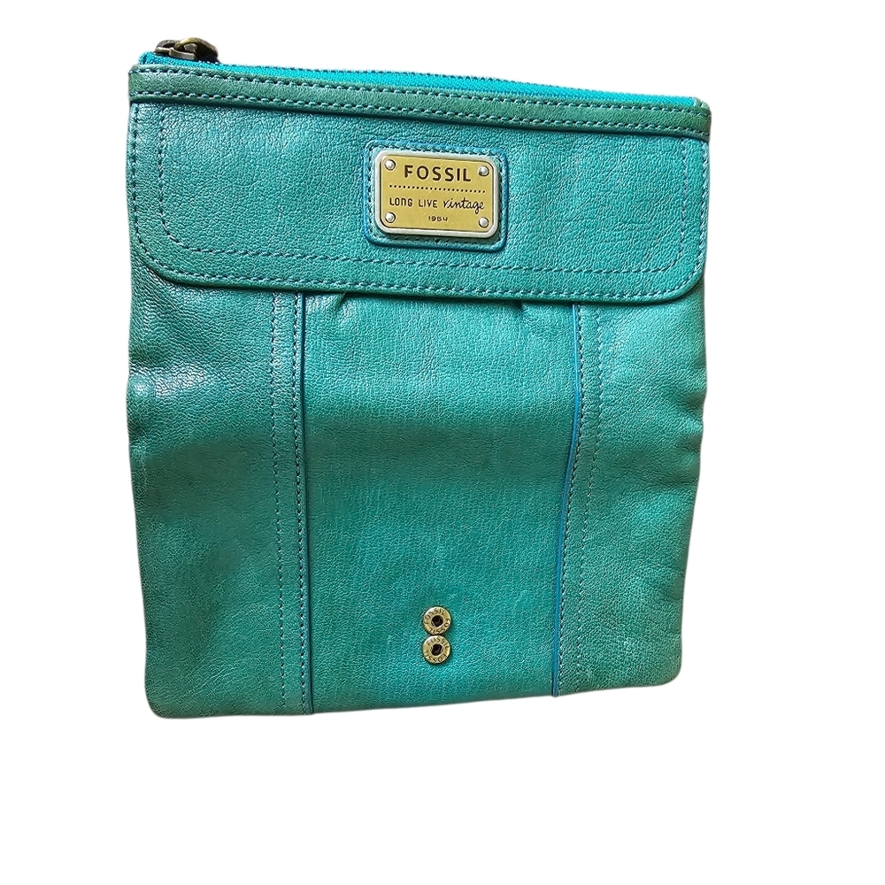 Fossil Teal Wallet - Picture 4 of 8